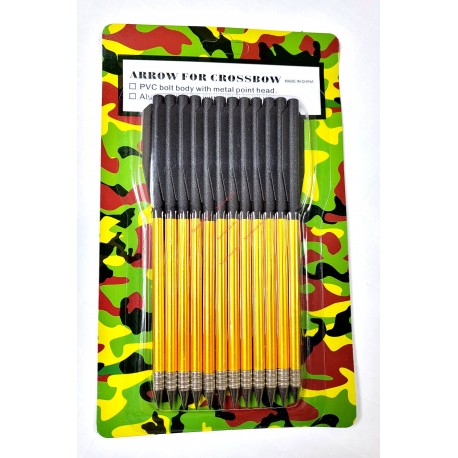Дротики алюминиевые для арбалетов-пистолетов (12 шт.) 