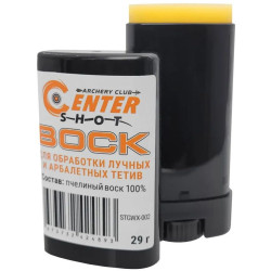 Воск натуральный пчелиный для тетивы Centershot 29 грамм